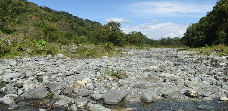 Listín Diario vio ayer el estado de los ríos Haina y Duey.