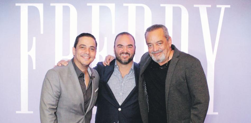 Luis José Germán, Giancarlo Beras y Alfonso Rodríguez.