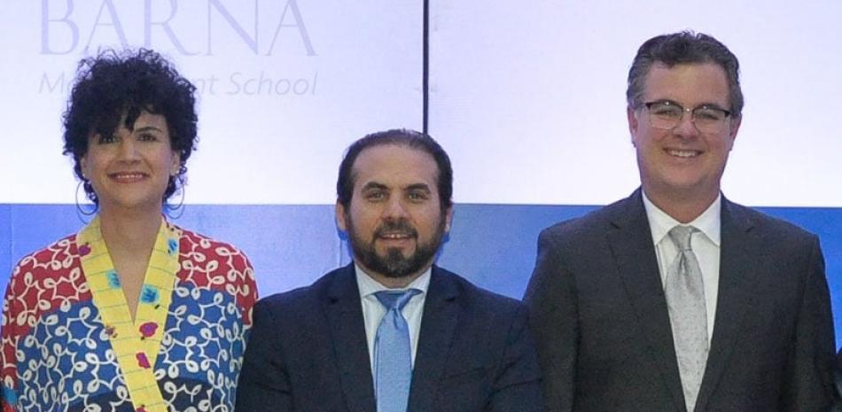 Amelia Vicini, Ryan Larrauri y Manuel Diez Cabral. CORTESÍA DE LOS ORGANIZADORES.