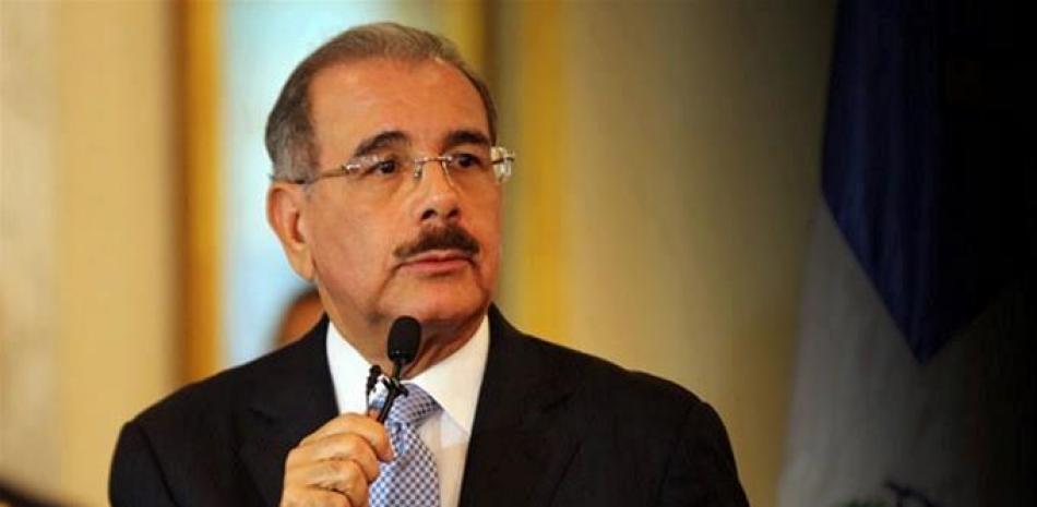 Presidente Danilo Medina, imagen de archivo.