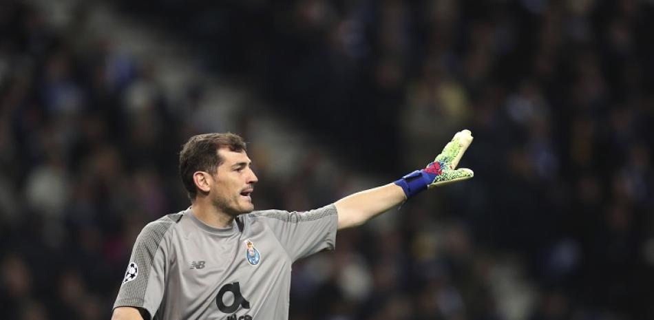 Iker Casillas llegó al Porto desde el Real Madrid en el 2015.
