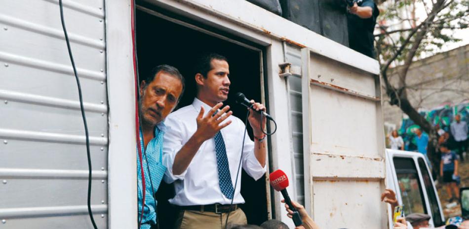 Londres reconoció al congresista Juan Guaidó. EFE