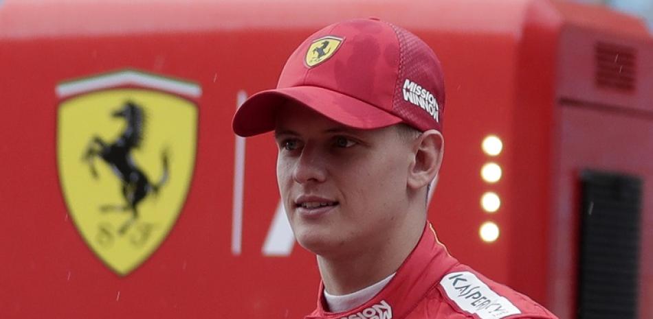 Mick Schumacher tuvo el segundo mejor tiempo en su primera prueba de F1 para Ferrari.