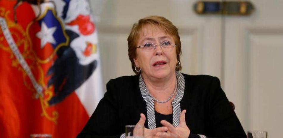 La Alta Comisionada para los Derechos Humanos, Michelle Bachelet. Imagen de archivo.