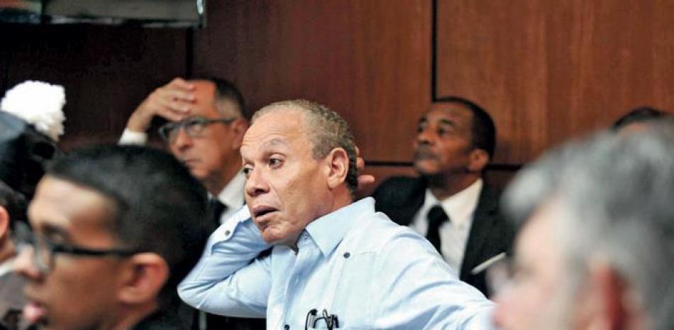 El empresario Ángel Rondón, durante el juicio. imagen de archivo