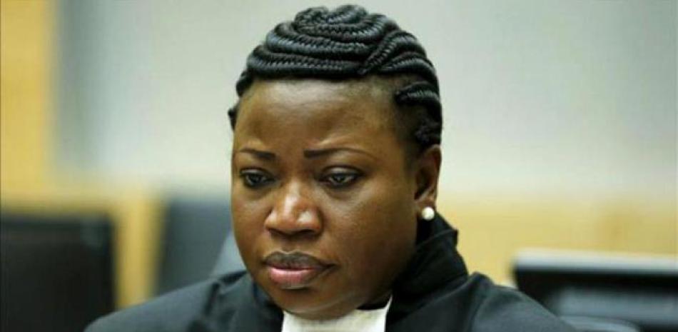 Fatou Bensouda, fiscal general de la Corte Penal Internacional. EFE