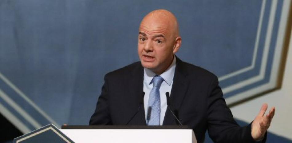 El presidente de la FIFA Gianni Infantino