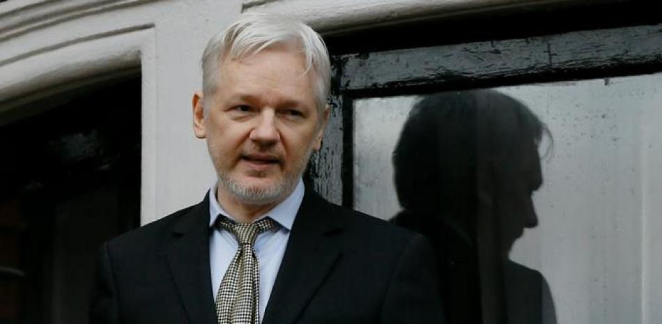 Foto de archivo de Julian Assange