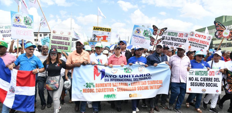 La marcha concluyó en el Congreso. VÍCTOR RAMÍREZ/LD