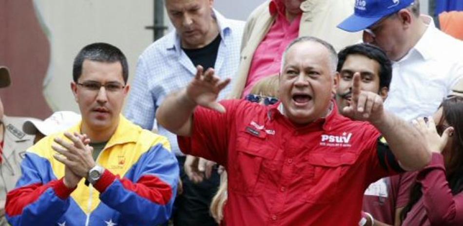 El presidente de la oficialista Asamblea Nacional Constituyente (ANC), Diosdado Cabello. Imagen de archivo.