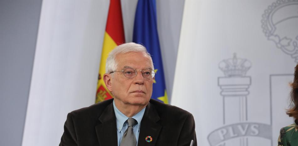 El ministro de Asuntos Exteriores, Unión Europea y Cooperación, Josep Borrell. Foto Europa Press.