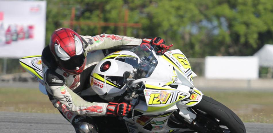 Rainier Toribio fue la figura más dominante de la segunda jornada del Campeonato Nacional de Motovelocidad.