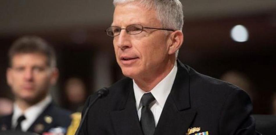 Craig Faller, jefe del Comando Sur de EE.UU. AP