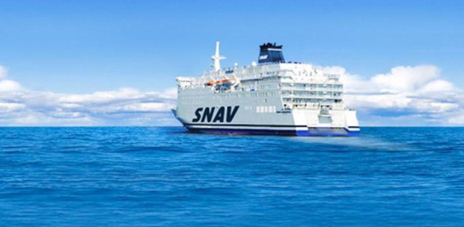 Ferry de la compañia naviera SNAV (Fuente: Facebook / SNAV)