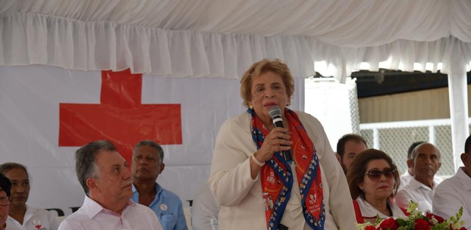 Ligia Leroux, Presidenta de Cruz Roja República Dominicana