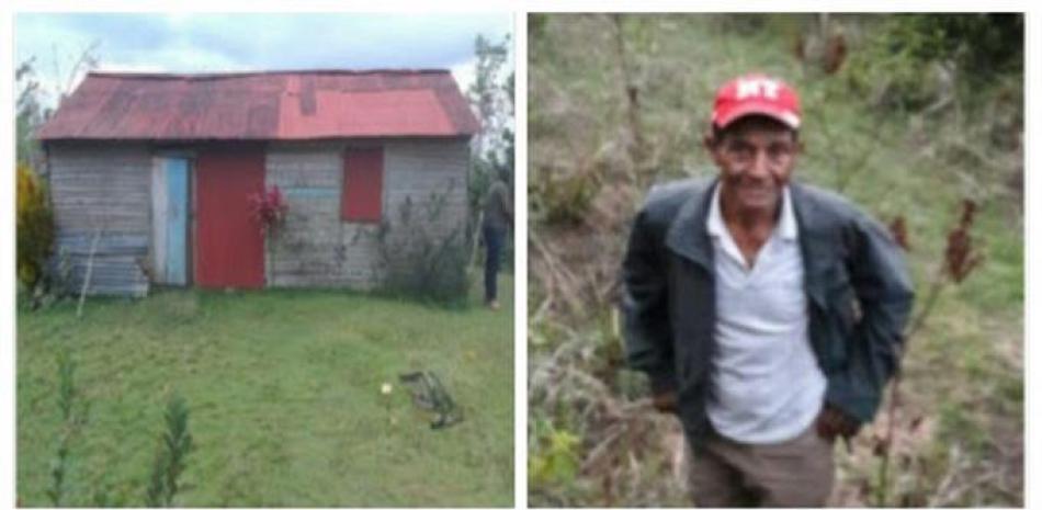 El agricultor Gervasio Rivera Robles, de 67 años, residente en Sabana de la Mar.