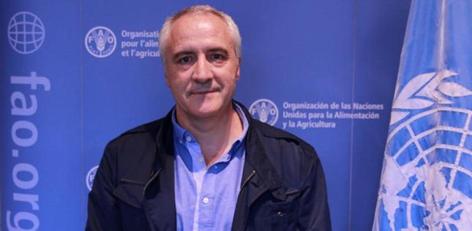 Carmelo Gallardo, representante de la FAO