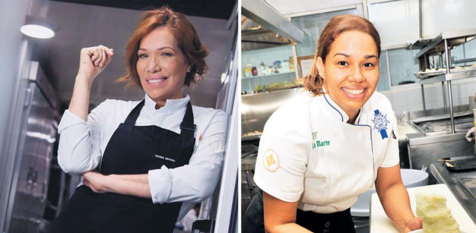 La colombiana Leonor Espinosa y la dominicana María Marte obtuvieron el reconocimiento internacional gracias a su orgullo por las tradiciones culinarias de sus respectivos países.