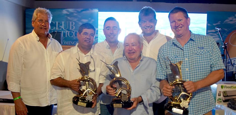 El equipo Los Tres Amigos, formado por Enrique Ricart, representado por Ángel Muntaner, Jesús Montano y Juan Carlos Torruella.EFUENTE EXTERNA