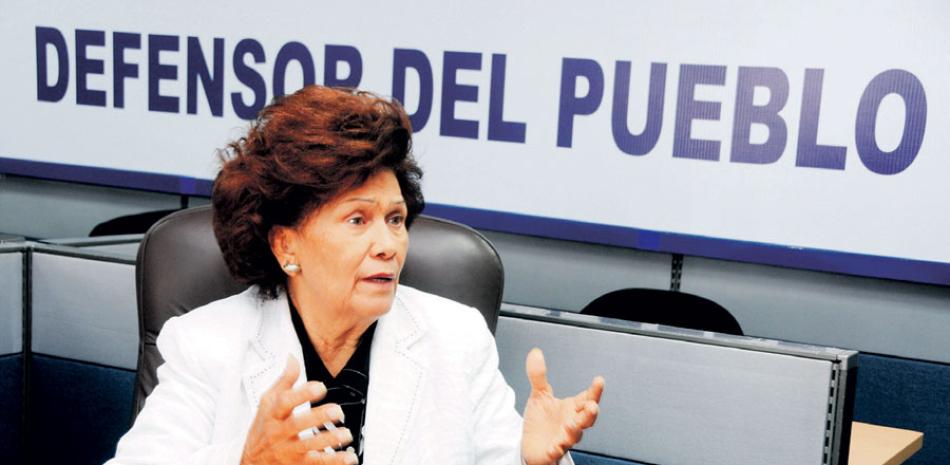 Defensora Zoila Martínez Guante. ARCHIVO /LD
