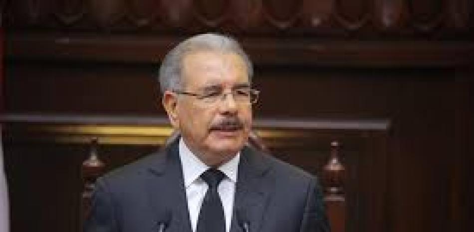 Presidente Danilo Medina. Foto: Archivo listín Diario.