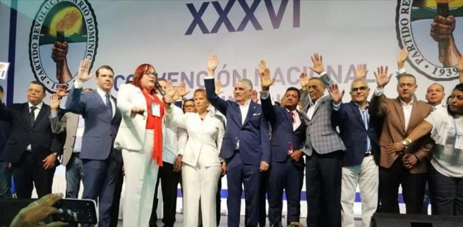 El pasado sábado el PRD celebró su Convención Extraordinaria donde eligió a Miguel Vargas Maldonado como presidente de esa organización política. ARCHIVO