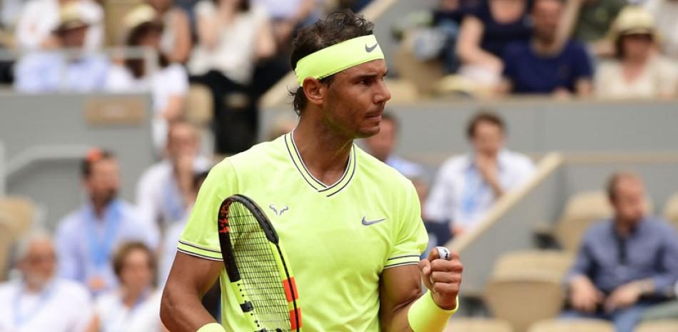 El español Rafa Nadal tendrá de frente a Roger Federer hoy en semifinal del Roland Garros, AP