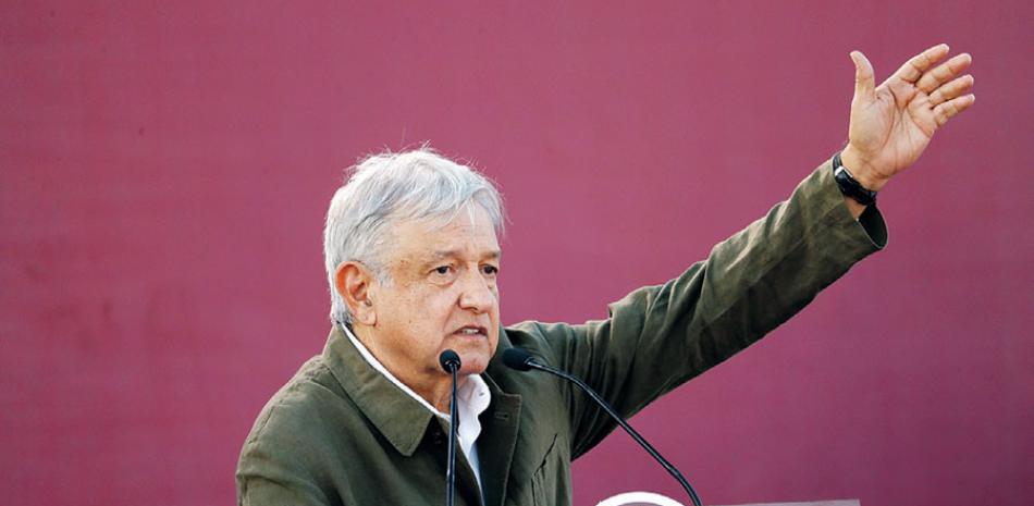 Trump felicitó a López Obrador por el acuerdo alcanzado. AP