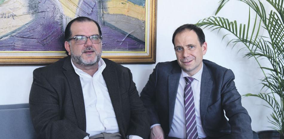 Eduardo Valcácer y Fernando Prado. RAUL ASENCIO/ LD.