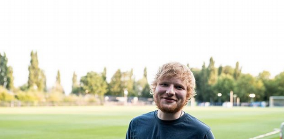Fotografía del cantante británico Ed Sheeran