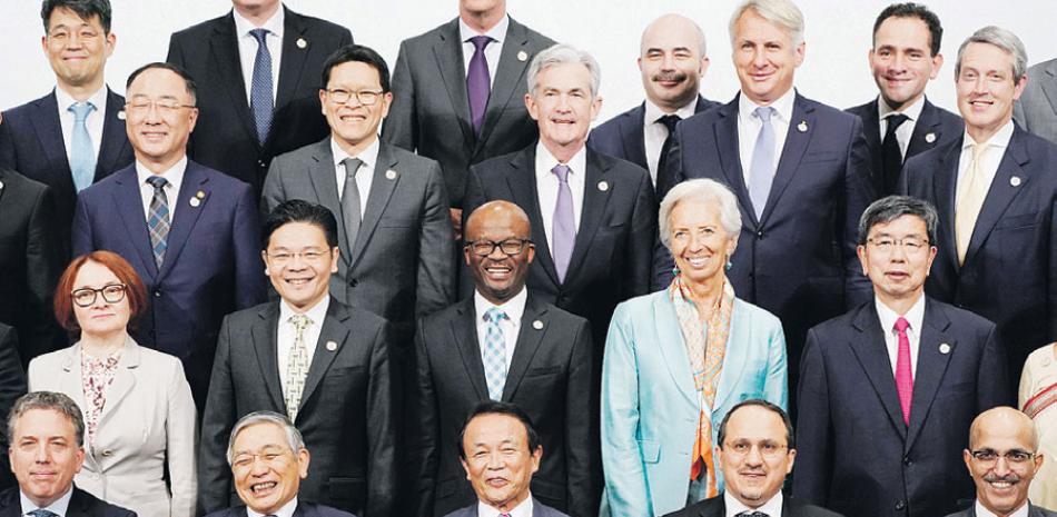Foto de los líderes asistentes a la reunión en Japón. EFE