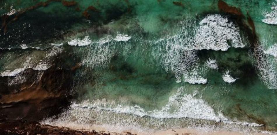 Playa Cancún en México. Foto: AP.