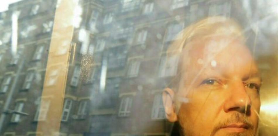 El fundador de WikiLeaks, Julian Assange. Foto AP.