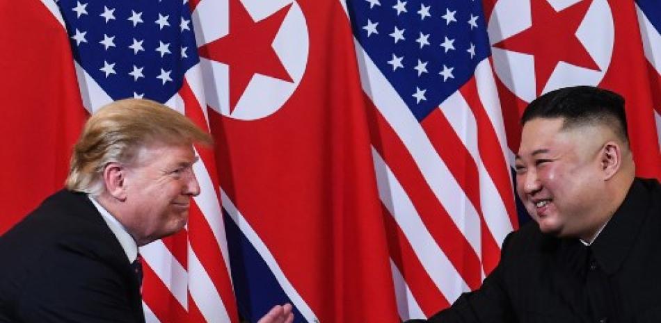 AFP, Donald Trump y su homologo, Kim Jong Un