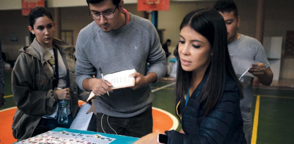 Conteo de los votos.