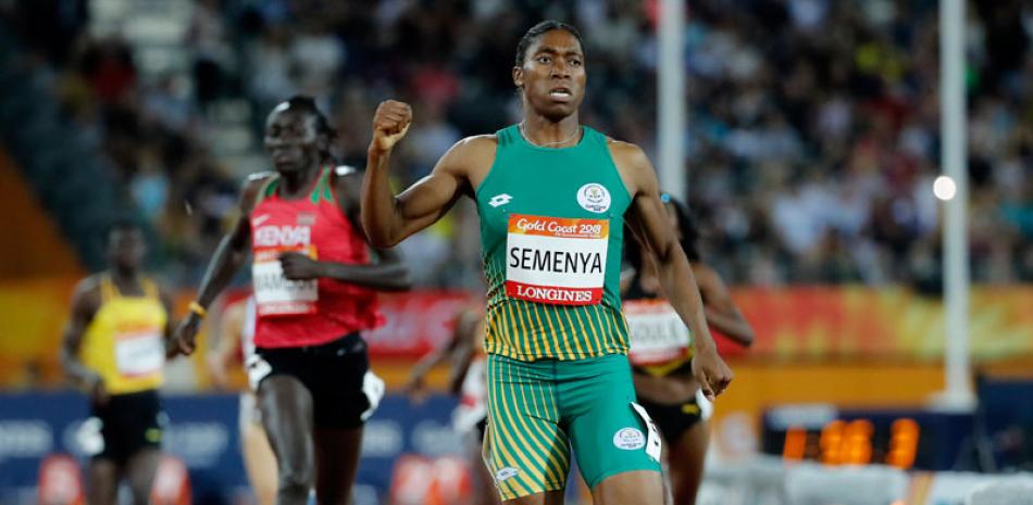 Caster Semenya es dos veces campeona olímpica en los 800 metros. /AP