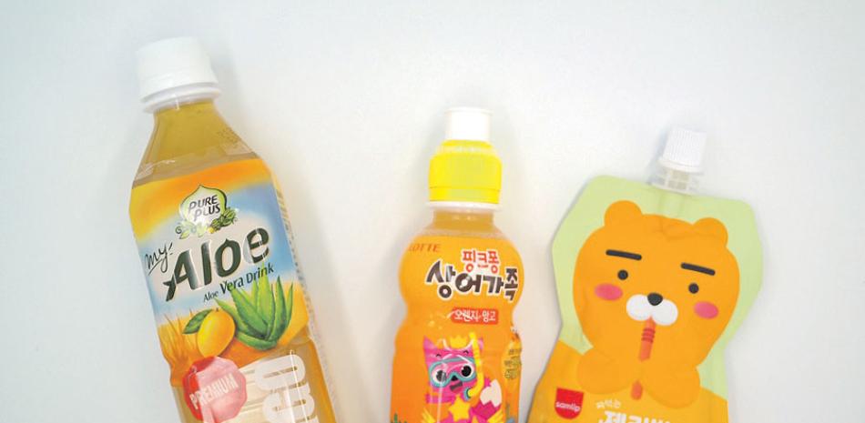Bebidas hechas a base de mango de Corea. FUENTE EXTERNA