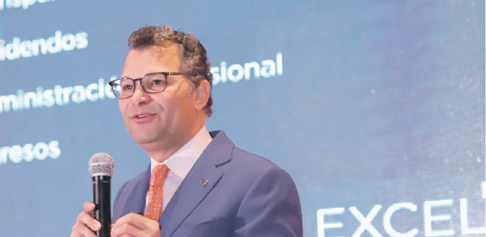 Alberto Cruz, presidente de Excel. FUENTE EXTERNA