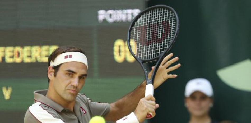 Roger Federer ira en busca de su noveno título en Wimbledon