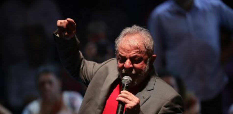 Expresidente de Brasil, Luiz Inácio Lula da Silva. Foto AP.