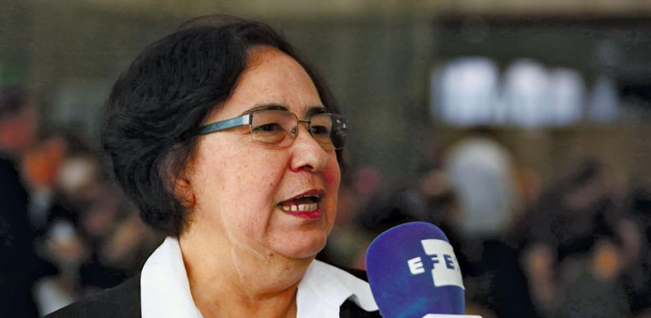La abogada Azahalea Solís pertenece al Movimiento Autónomo de Mujeres (MAM) de Nicaragua. EFE