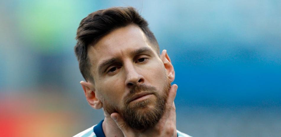 Lionel Messi es el capitán de Argentina. EFE