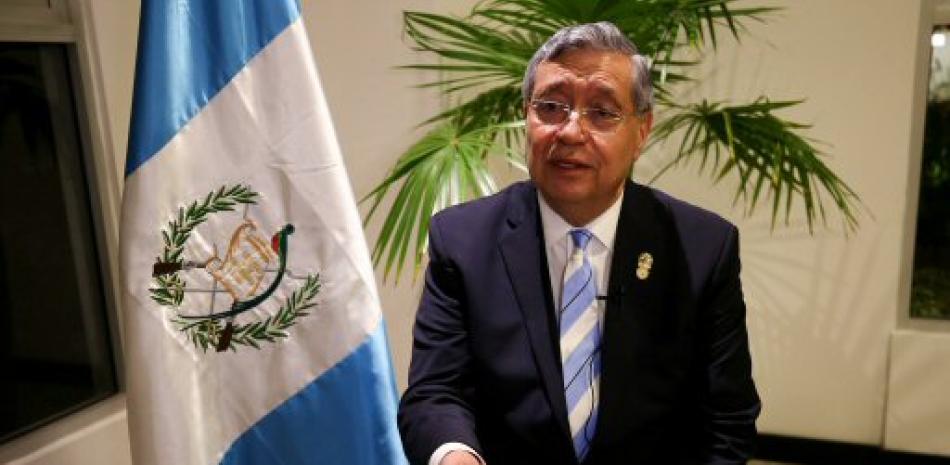 El vicepresidente de Guatemala, Jafeth Cabrera. Foto AP.