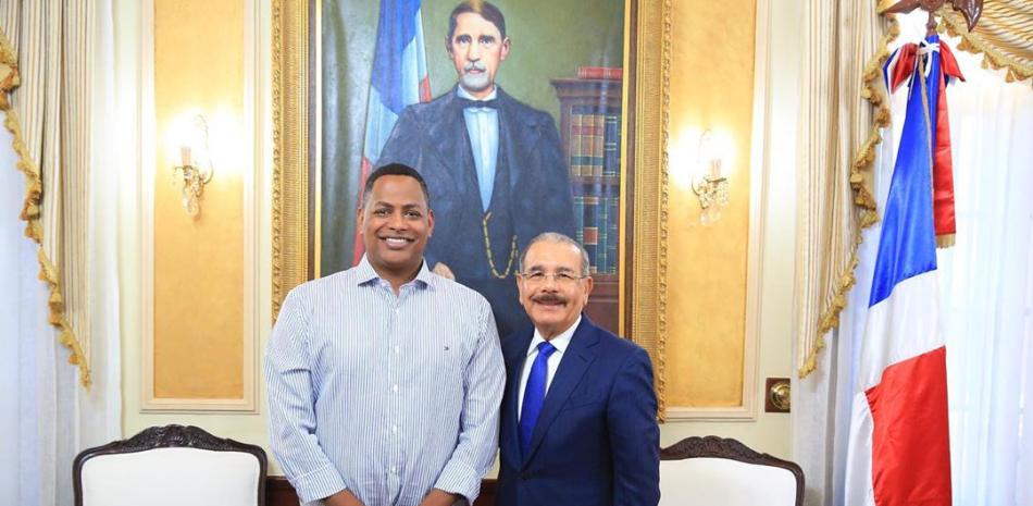 Bolivar Valera y Danilo Medina