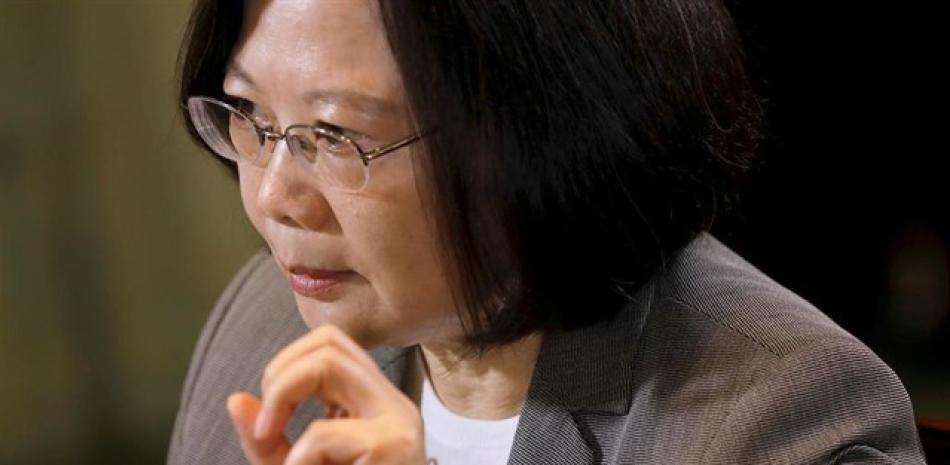 La presidenta de Taiwan, Tsai Ing-wen