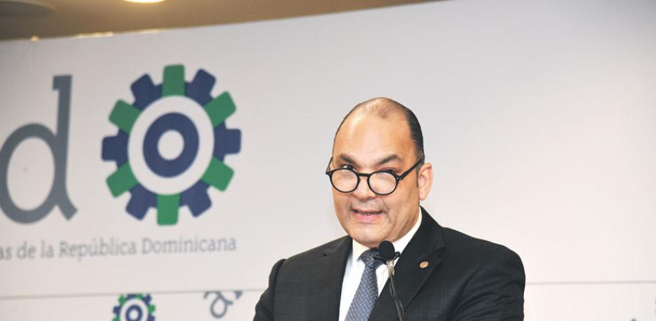 Enrique Ramírez, director general de Aduanas. ADRIANO ROSARIO/LISTÍN DIARIO.