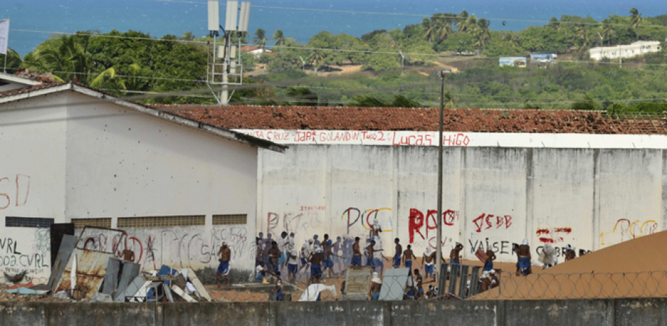 Foto de archivo de una cárcel de Brasil