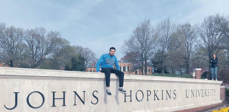 Allan Raposo va rumbo a la prestigiosa universidad norteamericana Johns Hopkins.