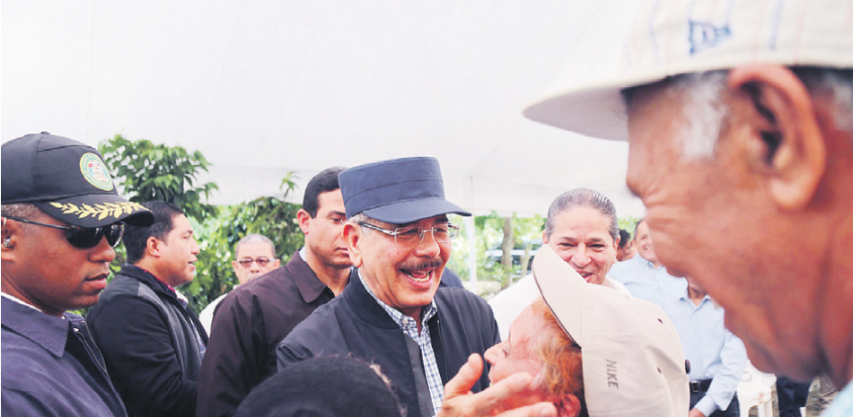 Danilo Medina durante su visita sorpresa número 259.
