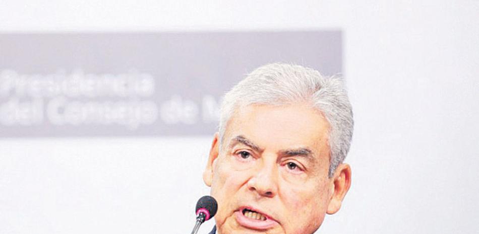 César Villanueva, actual legislador peruano. EFE